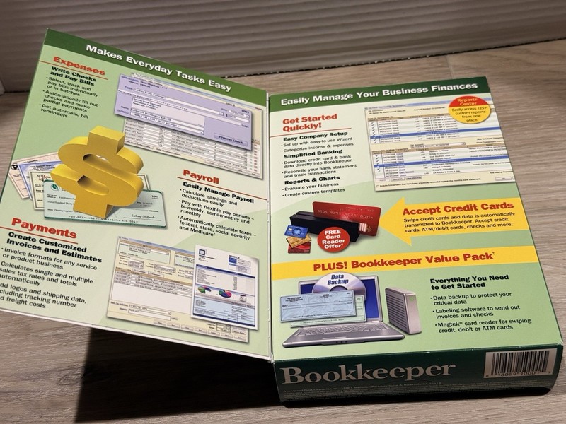 MySoftware Bookkeeper Business Finances Manager Accounting Software 2009 Windows gallery