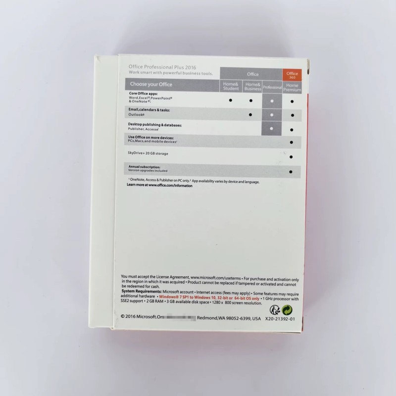 Microsoft Office 2016 Pro Plus NEW SEALED Genuine Key Physical DVD Fast Shipping gallery