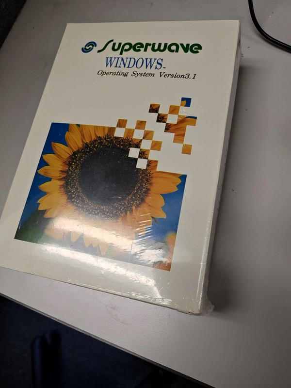 Superwave Windows Operating System Software Version 3.1 for Microsoft Windows