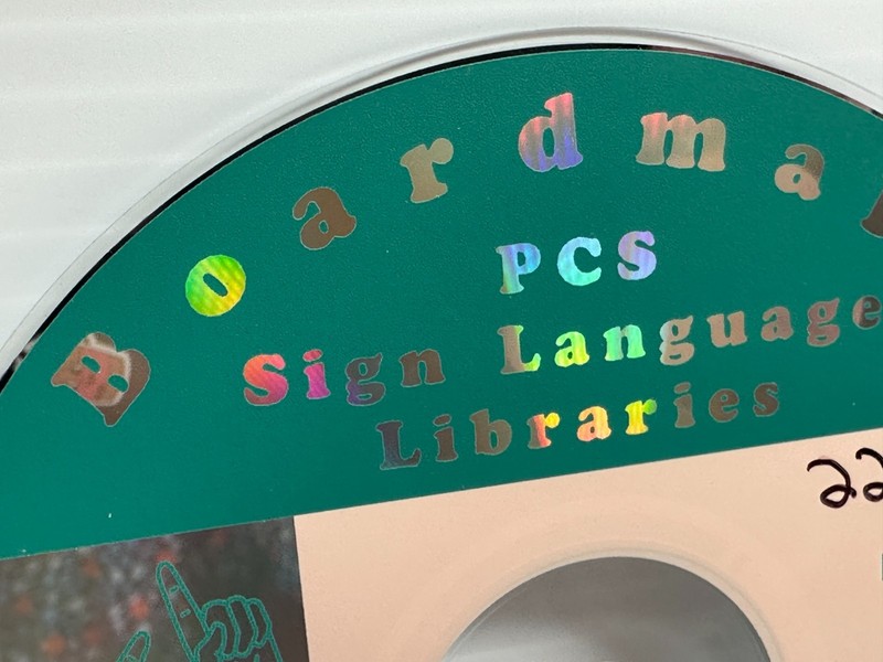 Boardmaker Sign Language Libraries Mayer Johnson Wordlist Graphic Windows CD-Rom gallery