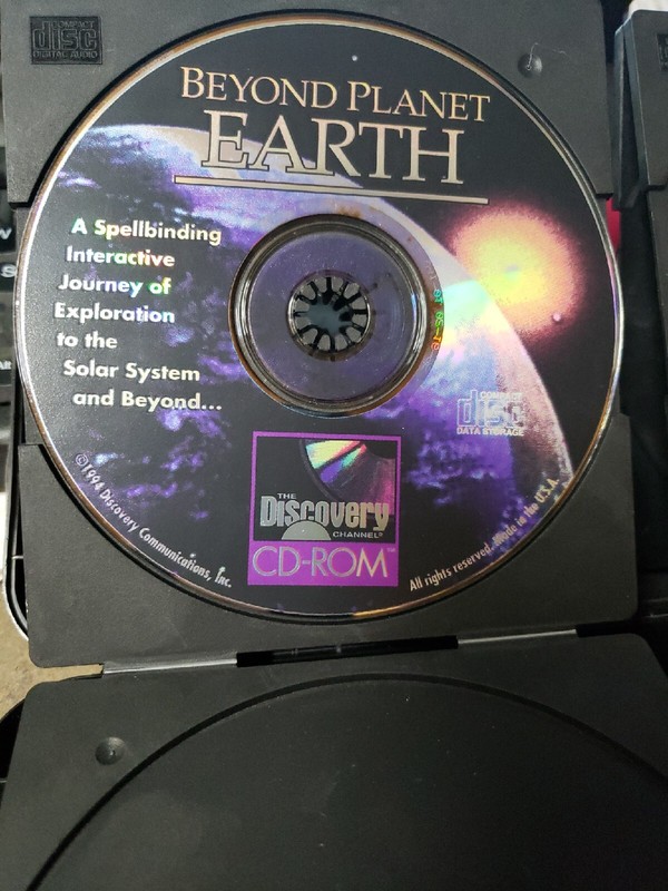 Beyond Planet Earth by Discovery Channel Multimedia CD-ROM 1994 Disc Only! P