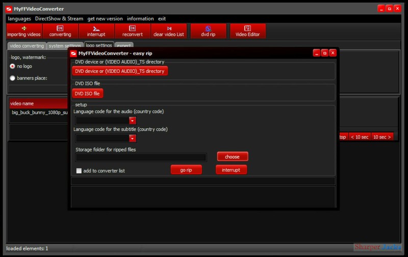 NEW & Fast Ship! MyFFVideoConverter Video Converter / Editor / DVD Ripper Disc gallery
