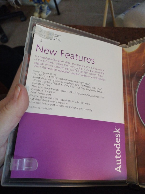 Autodesk Cleaner XL 1.5 Media Encoding Software Serial # & Activation Key ... gallery
