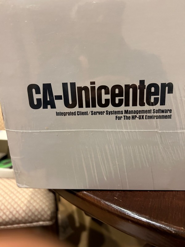 RARE AUTHENTIC BRAND NEW SHRINK WRAPPED CA-UNICENTER FOR HP-UX+ PRODUCT KEY CERT gallery