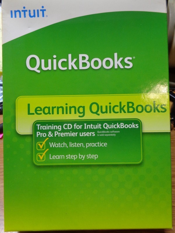 New Sealed Intuit Learning QuickBooks Training CD 2008
