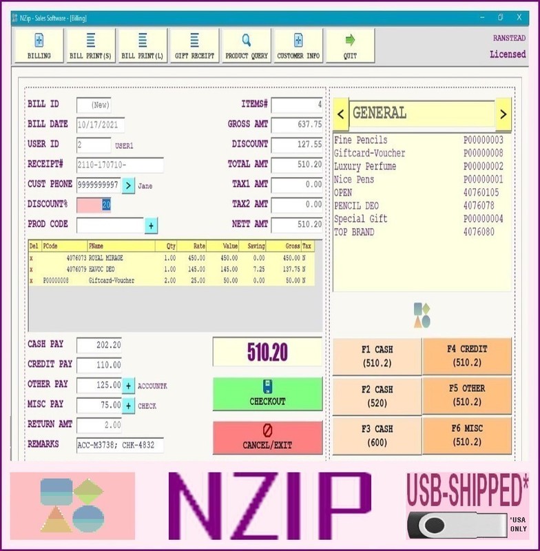 NZIP Inventory POS Software - Shop Point of Sale