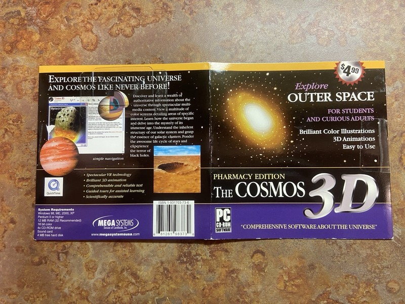 Mega Systems The Cosmos 3D Pharmacy Edition Science PC CD English gallery