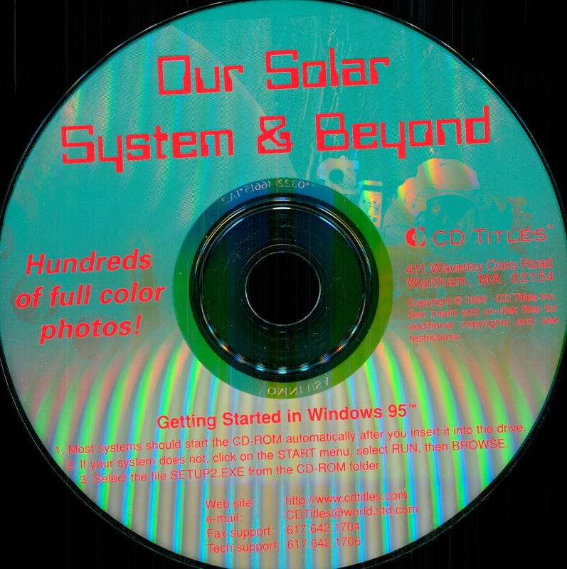 CD TITLES TEACHING RESOURCE: OUR SOLAR SYSTEM & BEYOND CD Rolm for PC gallery
