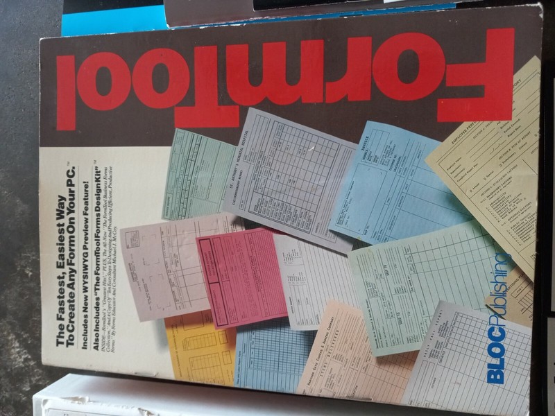 Formtool - IBM, pc, xt, at & ps/2 - 5 - 1/4 inch diskettes and books gallery