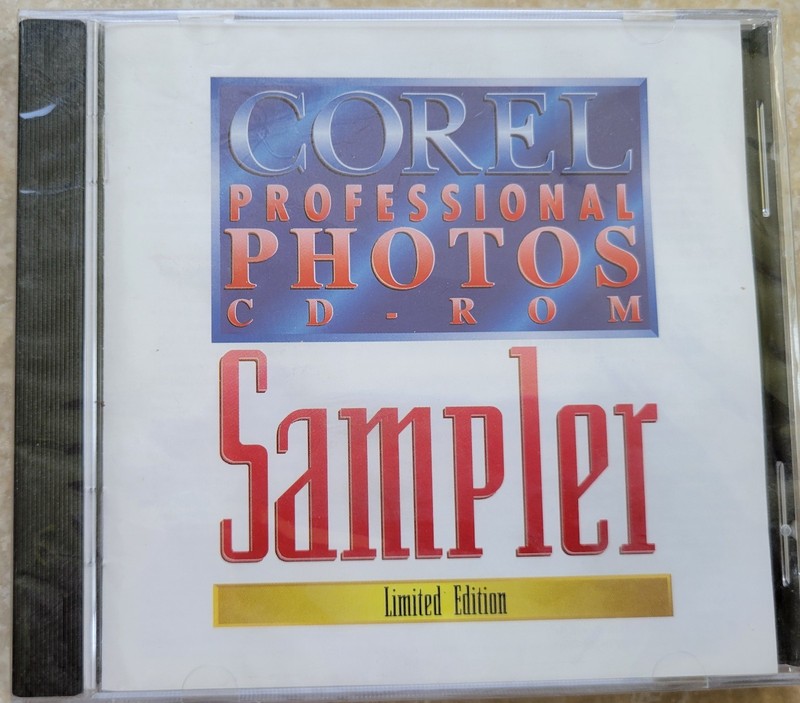 Vintage CD – COREL Professional Photos CD-ROM Sampler