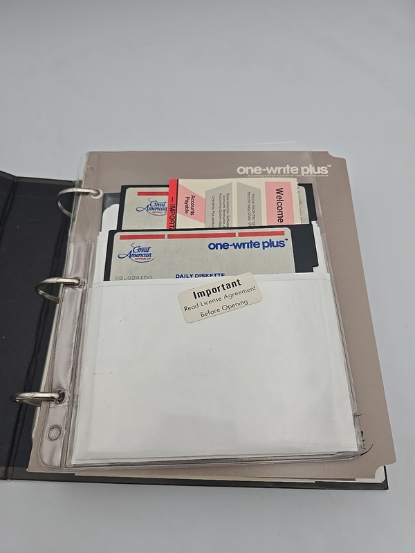 One Write Plus 1986 Master Evergreen Great American Software Accounting Payroll gallery