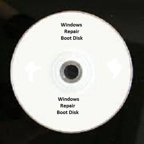 Windows Vista 64bit Restore Repair Boot disk CD disc
