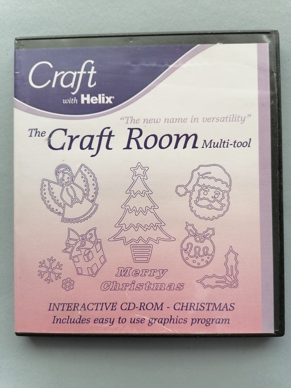 CRAFT ROOM Multi-Tool, Christmas, Papercraft CDRom, NOT Mac-compatible - Helix
