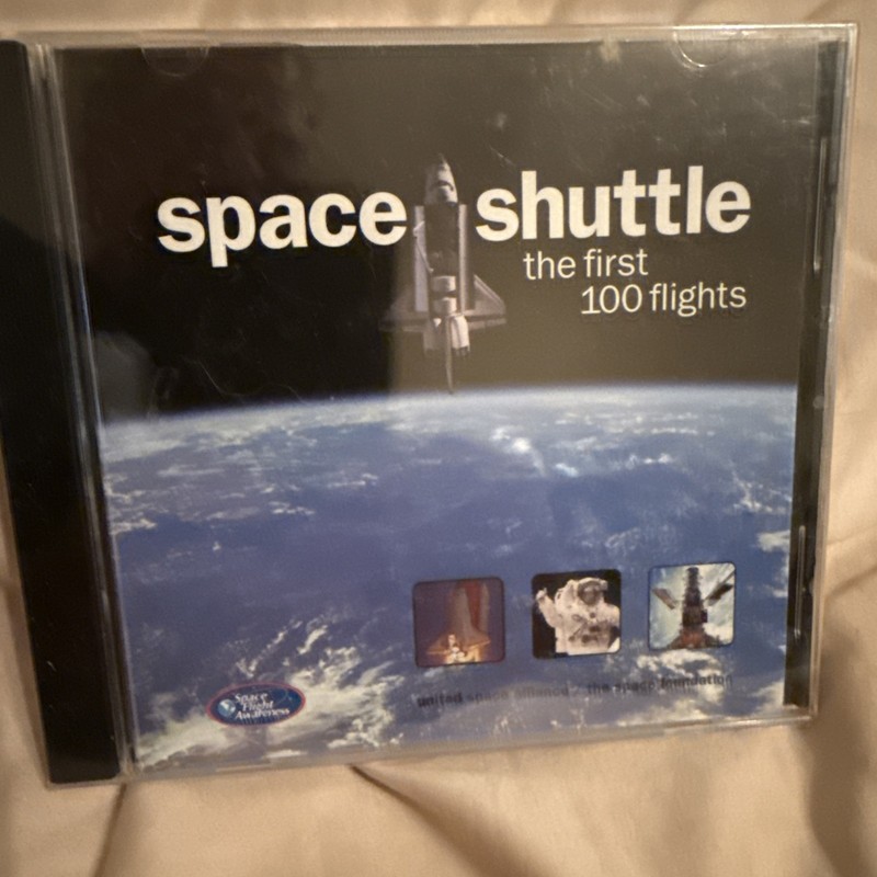 CD ROM (NOT A DVD) SPACE SHUTTLE THE FIRST 100TH FLIGHTS NEW SEALED