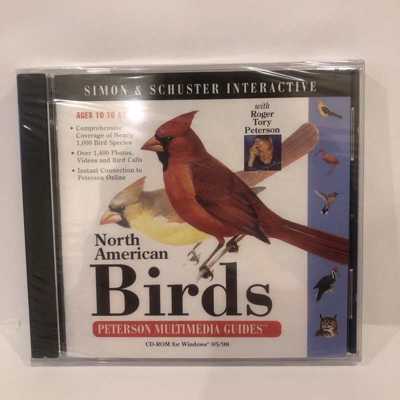 North American Birds New Sealed Cd-ROM Windows (95/98) New Sealed gallery