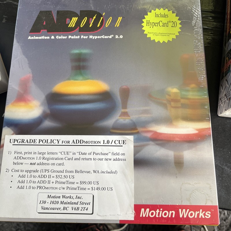 ADD Motion - Professional Animation Software Win/Mac - Vintage Motion Works