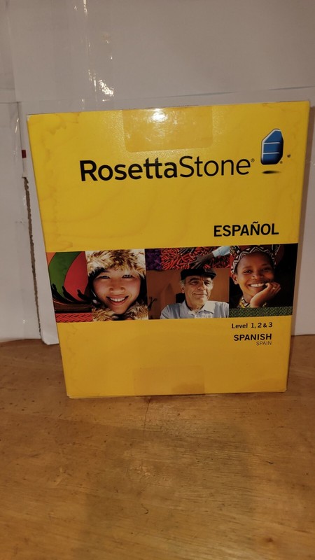 Resetta Stone Espanol Spanish Level 1, 2, and 3 Language Courses