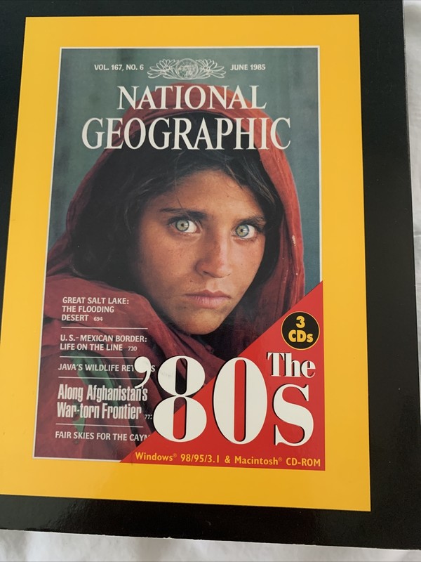 National Geographic: The 80s – PC Cd Rom – Win 95 Or Mac Vol 167 #6 LN
