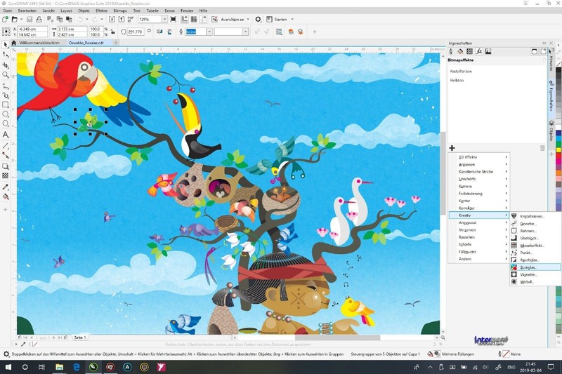 CorelDRAW Graphics Suite 2019 Full Version Windows PKC Permanent License Original Packaging NEW gallery