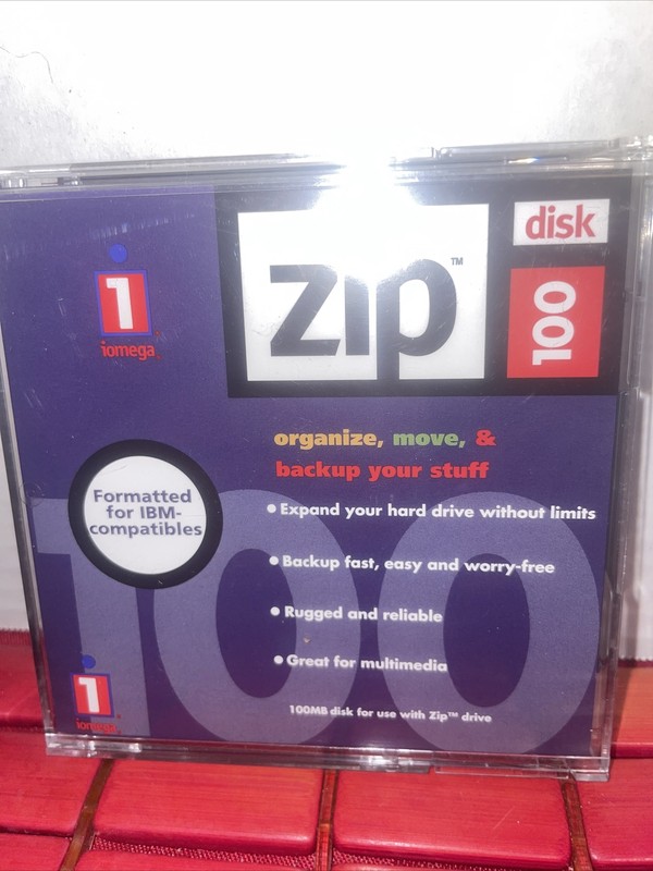 2-Iomega Zip 100MB Disk formatted for IBM-compatibles gallery