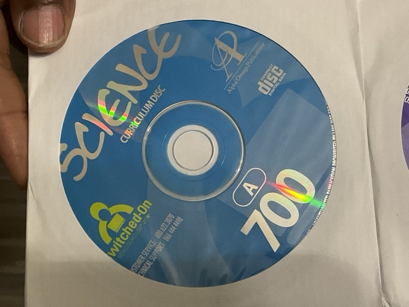 2006 7th Grade Switched On Schoolhouse 5 subject CD Set, No Installation Disk gallery