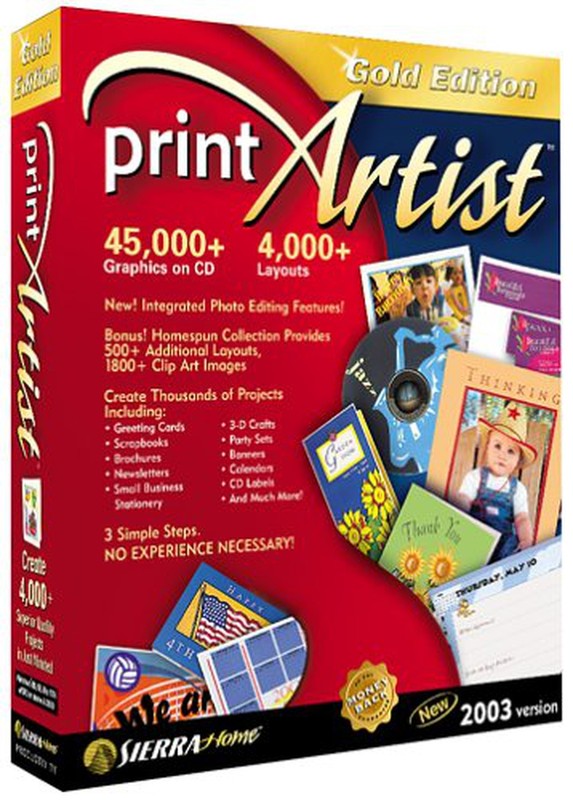 Print Artist Gold 2003