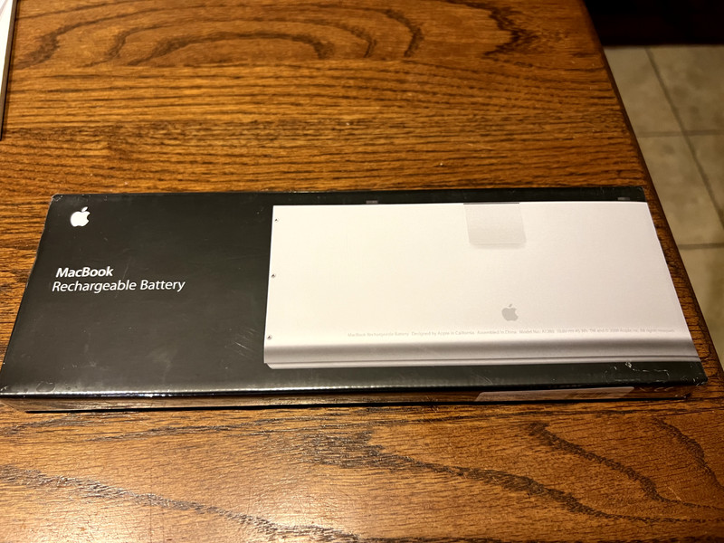 APPLE MACBOOK MB771LL/A RECHARGEABLE BATTERY BRAND NEW, STSEALED WAREHOUSE A1280 gallery