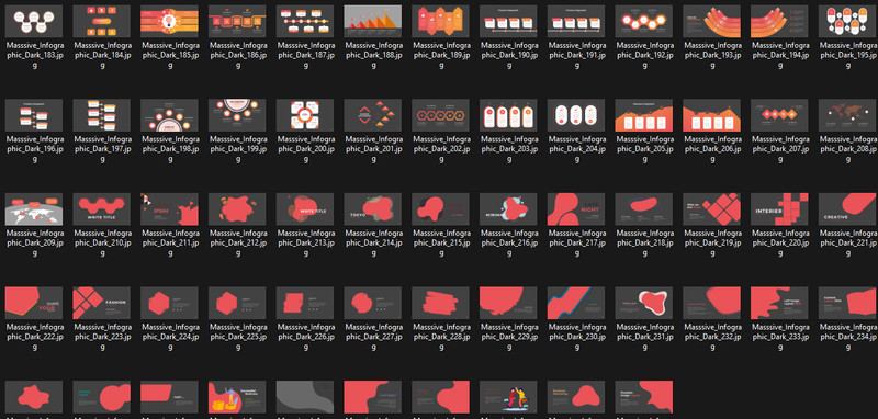 Massive Business Strategy Infographics Templates Powerpoint, Keynote, Slides gallery