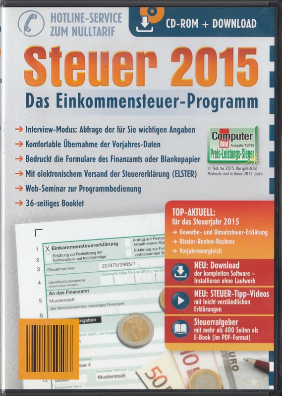 Aldi DVD Tax Software Tax Return Program by WISO with ELSTER + TOP/NEW gallery