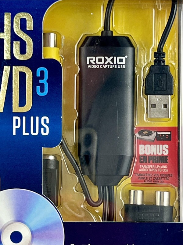 Roxio Easy VHS to DVD 3 Plus Converter Transfer Old Videos Brand New Sealed gallery