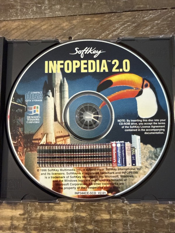 Infopedia 2.0 Software PC Cd Rom gallery