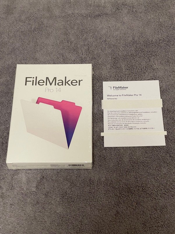 FileMaker Pro 14 Software–Full Version for Mac and Windows, Free Shipping