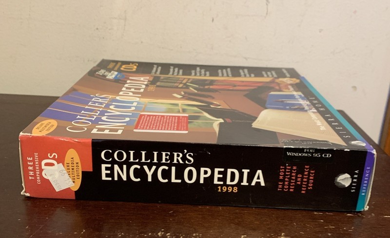 Collier Encyclopedia 3 CD-Rom 1998 by Sierra Home Deluxe Multimedia Edition gallery