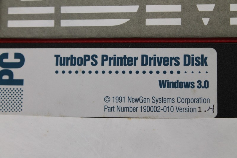 Quick Basic 1 & 2 Turbo Printer 5.25" Floppy Disk Disc Computer Software Mac gallery
