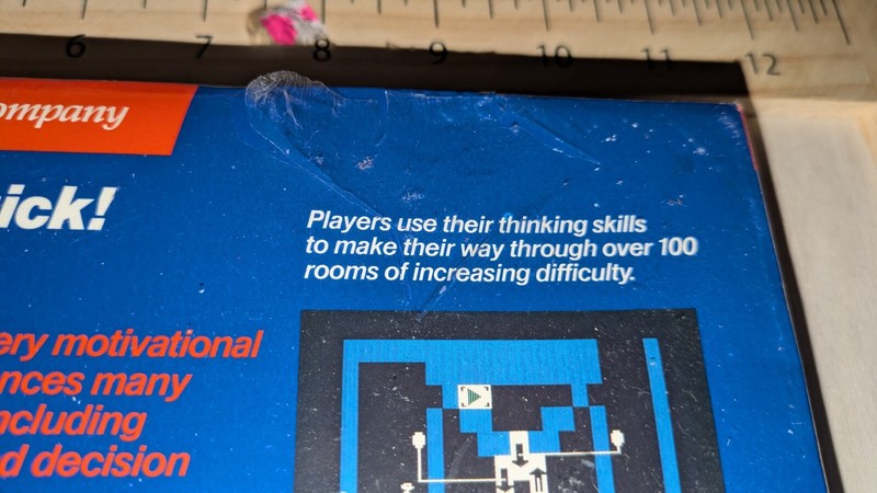 Apple II + /llc/llgs Learning Company's Think Quick! . Unopened. NOS gallery