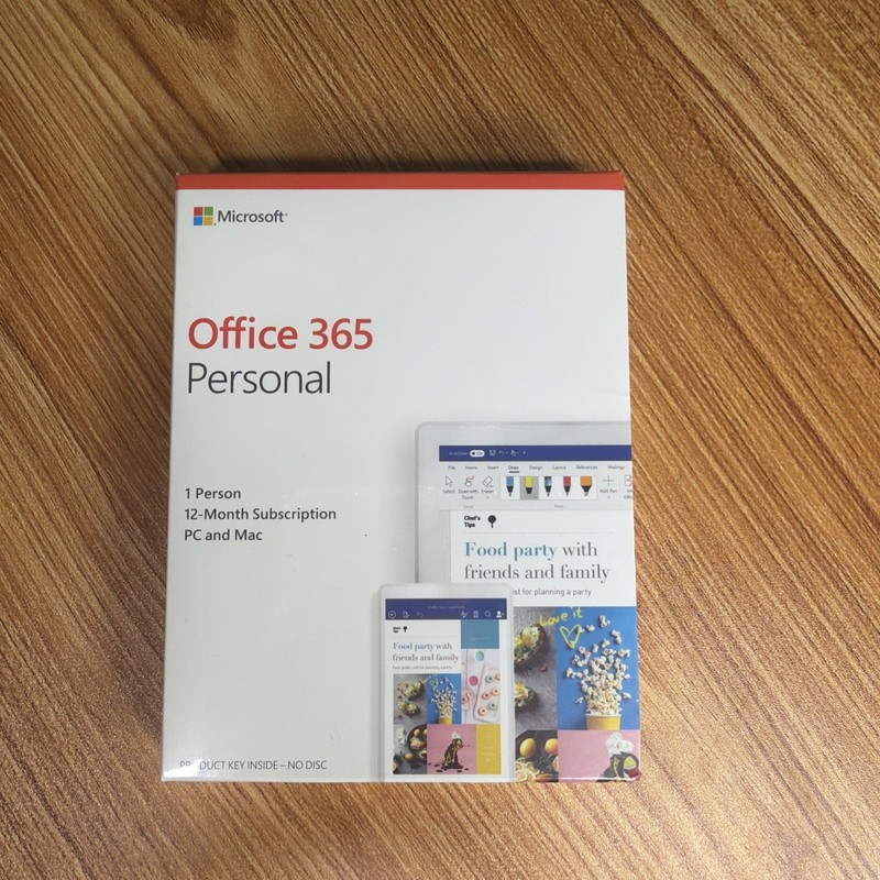 Microsoft Office 365 Personal FACTORY SEALED