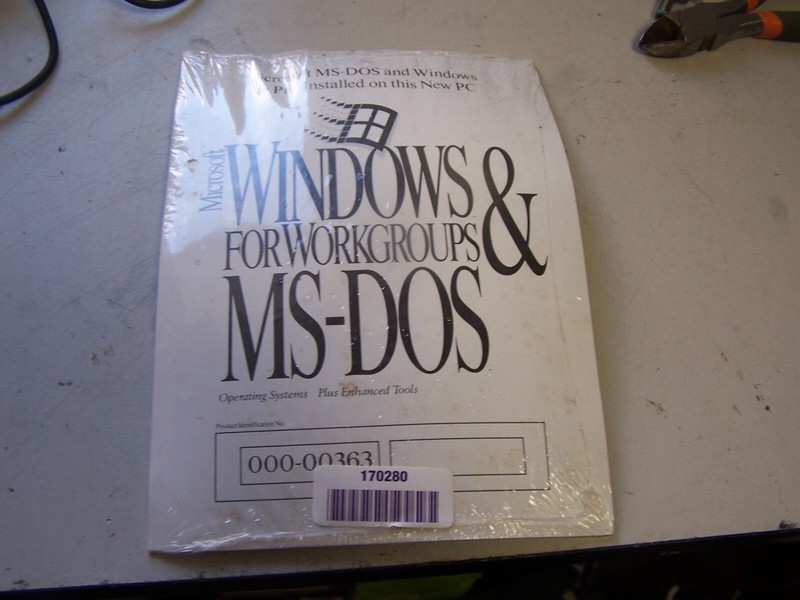 Microsoft Windows For Workgroups 3.11 & MS-DOS 6.22 Plus Enhanced Tools