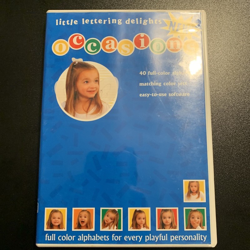 Little Lettering Delights – Occasions (CD)