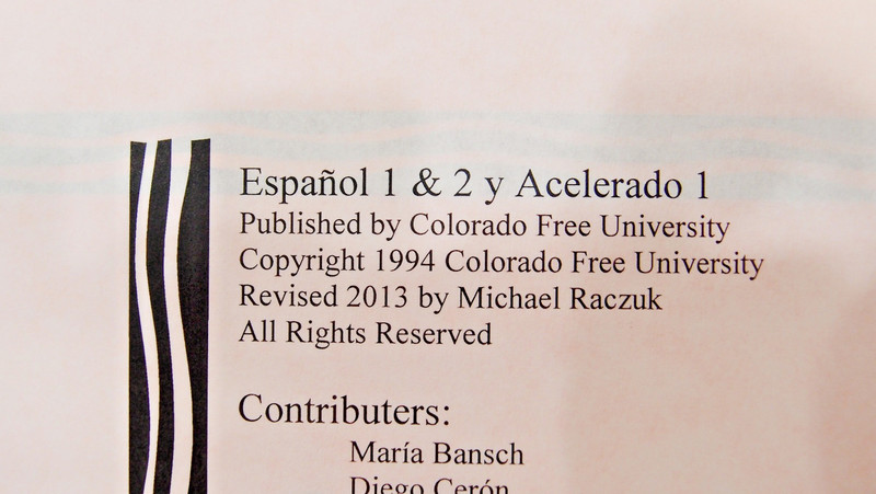Spanish language instruction software 2 CDs; Colorado Free Uni Book 1 + workbook gallery