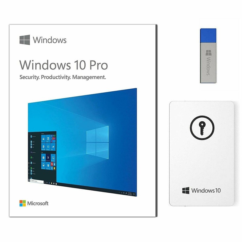 Microsoft Windows 10 Professional 32/64-Bit - USB - New Sealed Retail Package gallery