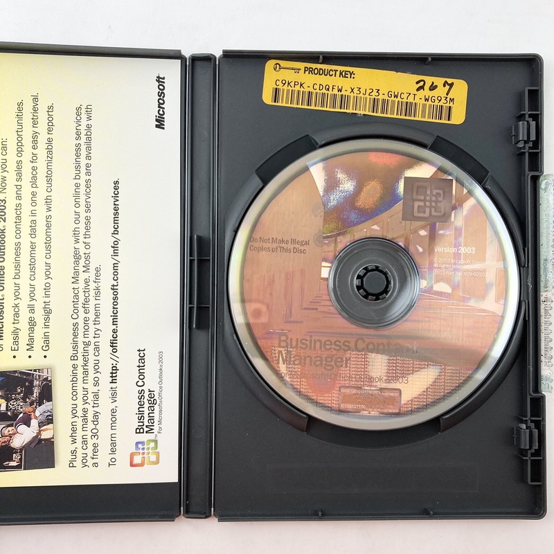 Microsoft Office Outlook Business Contact Manager 2003 With Update Disk gallery