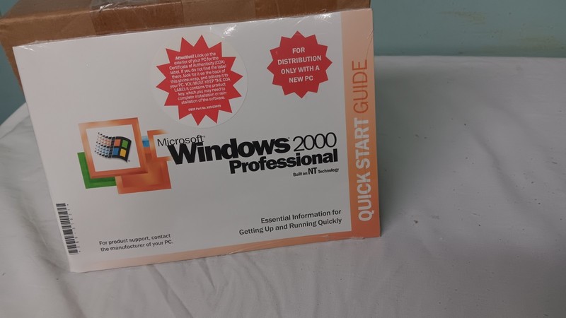 Microsoft Windows 2000 Professional SP2 Full Operating System + Product key gallery