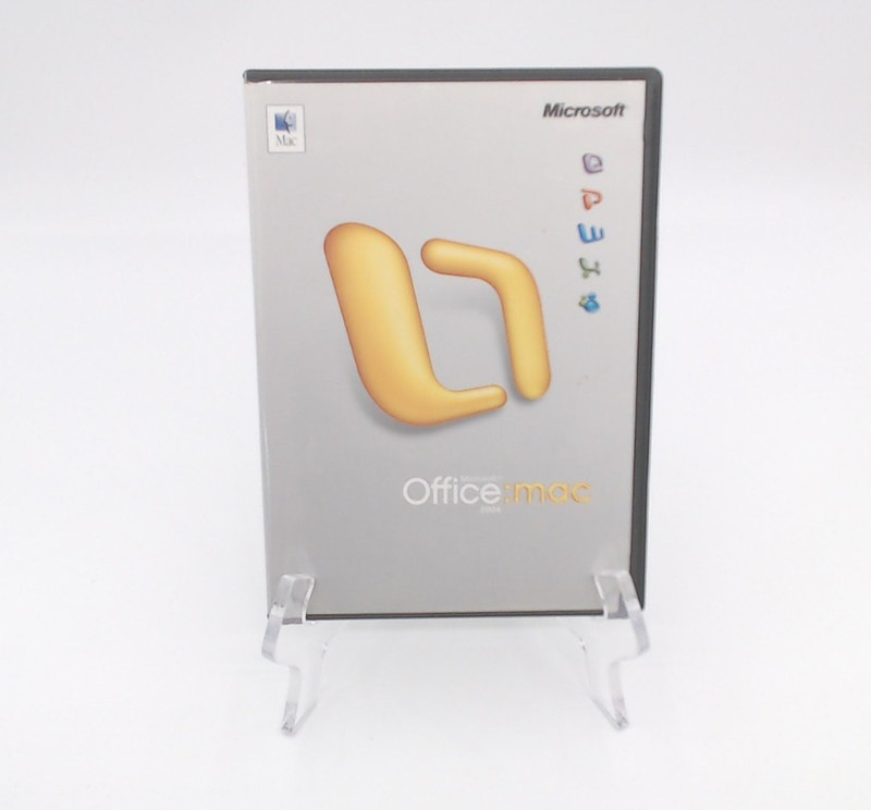 Microsoft Office: Mac 2004 Edition New In Case WIth Product Key F59