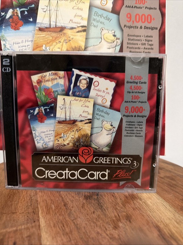 American Greetings Creatacard PC CD Rom