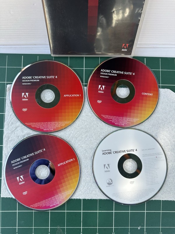 Adobe Creative Suite 4 CS4 Design Premium Windows Full Retai DVD Version-Serial# gallery
