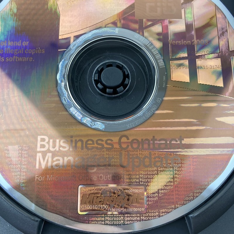 Microsoft Office Outlook Business Contact Manager 2003 With Update Disk gallery