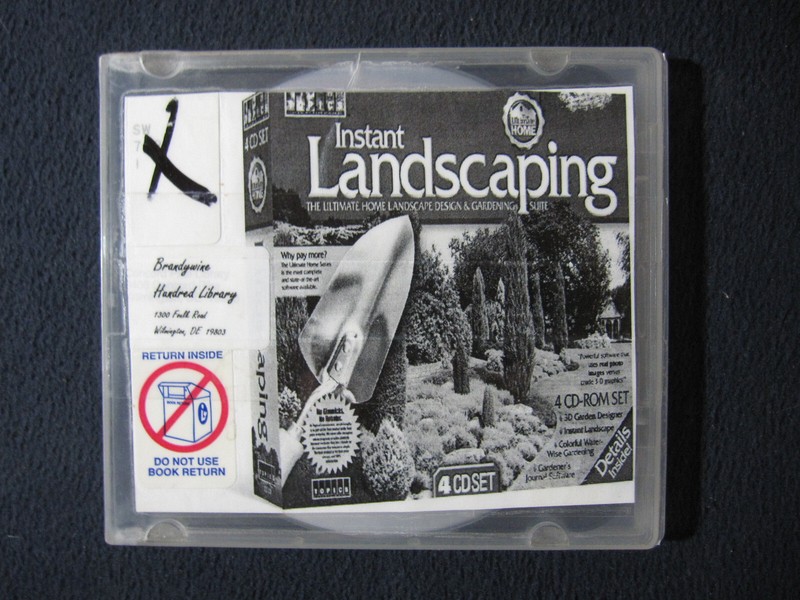 Instant Landscaping 2001 [4 CD-ROM Set] 1998 Windows 95/98/2000/XP