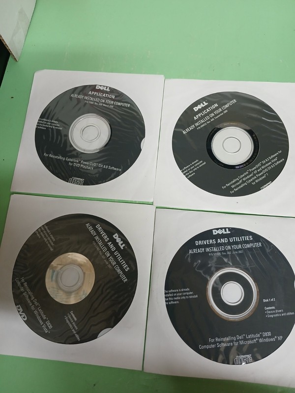 Lot of Dell Reinstalling Disc. Drivers & Utilities Windows XP Windows Vista
