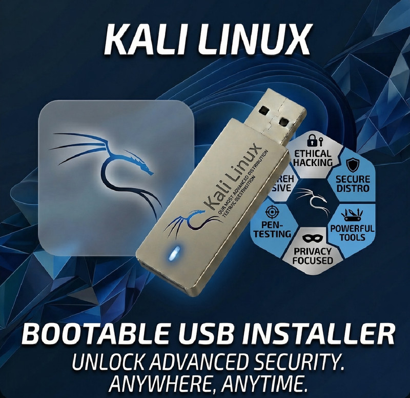 Kali Linux “Everything Bundle” Boot/Install USB – LATEST Version