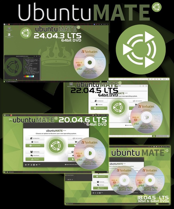 Ubuntu Mate LINUX INSTALL & LIVE DVD Editions gallery